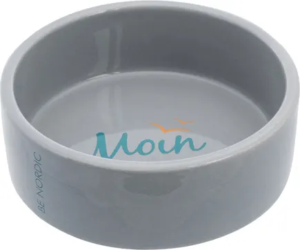 Миска Trixie Be Nordic Moin для собак, сіра, 1,4 л, d:20 см (кермічна)