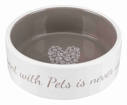 Миска Trixie Pet's Home для собак, керамічна, 16 см, 800 мл (бежева)