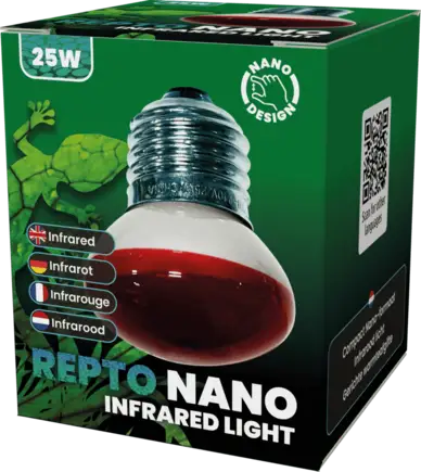 REPTO NANO INFRARED LIGHT 25 WATT (R3100081) інфрачервона нано лампа для рептилій