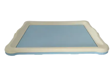 Туалет під пелюшки AnimAll, 48,4x40,5х4 см, блакитний