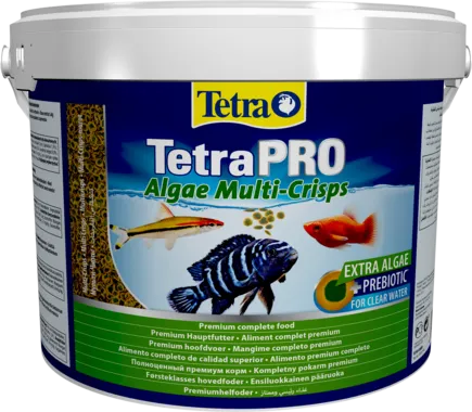 Корм Tetra PRO Algae Multi-Crisps для травоїдних риб, з овочами, 1,9 кг (чіпси)