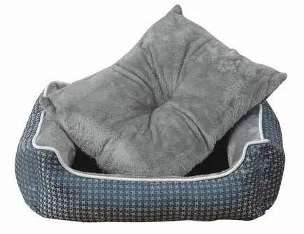 АnimAll Лежак Nena Star з візерунком XL GREY (84X66X19)