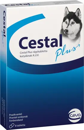 Ceva Цестал Cestal Плюс таблетки для собак 1x8