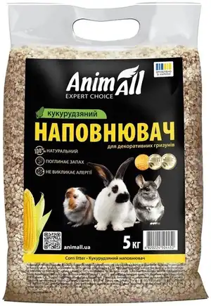 Animall Наповнювач кукурудзяний для гризунів, 5кг