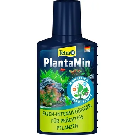 Добриво Tetra для зелених акваріумних рослин PLANTAMIN з залізом на 400л 100мл