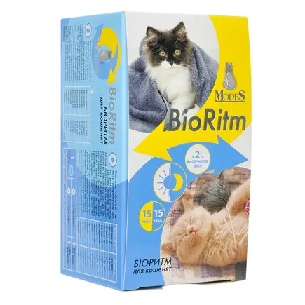 Біоритм (BioRitm) полівітамінний комплекс для кошенят, MODES