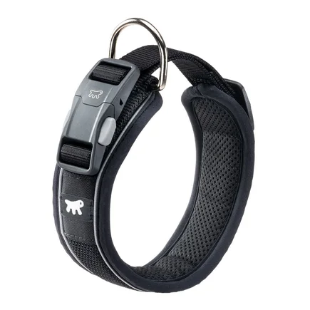 Ferplast GENIUS C25/55 BLACK COLLAR нейлоновий нашийник для тварин чорний