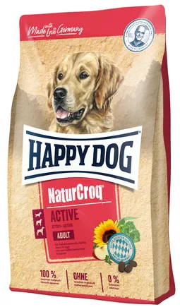 Сухий корм Happy Dog Naturcroq Active для собак з підвищенною потребою в енергії, 15 кг,60530