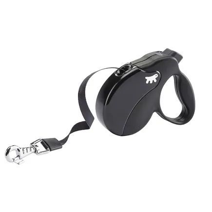 Ferplast AMIGO S TAPE BLACK Рулетка-поводок зі стрічкою
