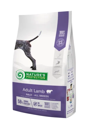 Сухий корм для дорослих собак всіх порід з ягнятиною Adult Lamb All Breeds 4кг