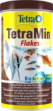 Корм Tetra Min Flakes для акваріумних рибок, 200 г (пластівці)