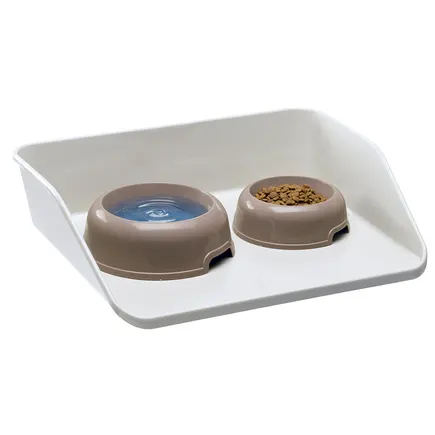 Ferplast LINDO JUMBO TRAY & BOWLS Лоток з мисками для собак