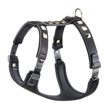 Ferplast GIOTTO P M HARNESS BLACK LUXOR Шлея, шкіра
