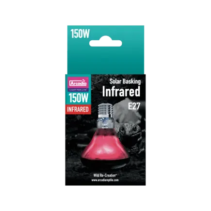 ARCADIA INFRARED BASKING SPOT 150 WATT (R2100185) інфрачервона лампа для рептилій