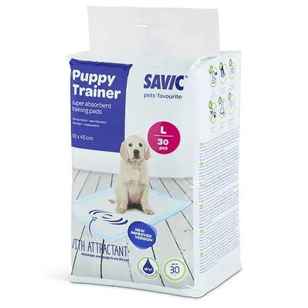 Savic Puppy Trainer САВІК ПАППІ ТРЕЙНЕР пелюшка для собак і цуценят малих і середніх порід L: 60х45 см
