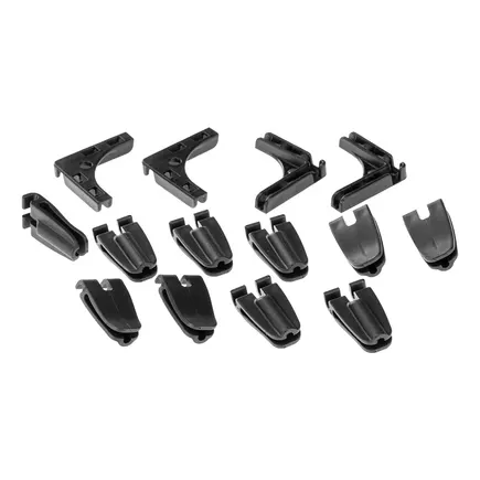 Ferplast KIT CORNERS (4+10)+CLIPS BLACK Набір кліпс і куточків