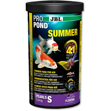 JBL (ДжБЛ) ProPond Summer корм для коропів Кої літній S, 340г.