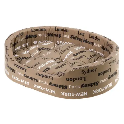 Ferplast DANDY 65 BROWN CITIES М'яке місце, бавовна