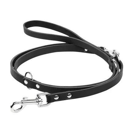 Повідець-перестібка "CoLLaR" (ширина 14мм, довжина 122,142,183см) чорний