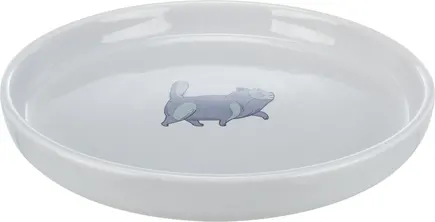 Миска Trixie для котів, пласка та широка, 600 мл, d:23 см (керамічна)