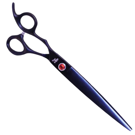 Ножиці грумерські Dezynadog Ignis 8 Straight Lefty Scissor прямі для стрижки собак для шульги