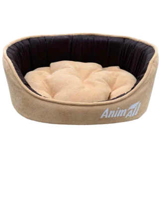 Лежанка AnimAll Aurora Chocolate Orange, шоколадно-помаранчевий, 41×30×14