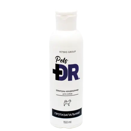 Шампунь-Кондиціонер Dr.Pets, протизапальний, для собак, 150 мл