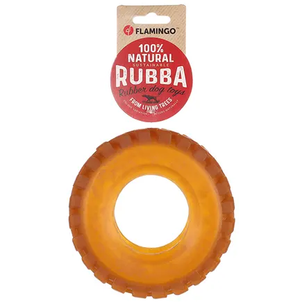 Flamingo Rubba Tire ФЛАМІНГО ШИНА ГУМОВА іграшка для собак 15(Д) х 15(Ш) х 5(В) см