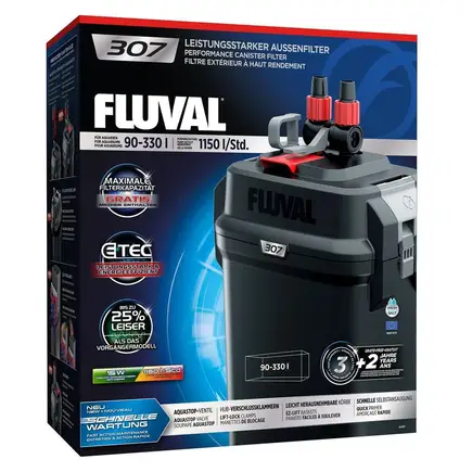 Фільтр зовнішній FLUVAL 307 1150л/г, д/аквар.90-330 л.