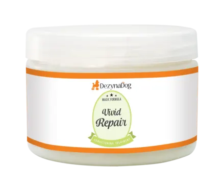 Кондиціонер Dezynadog Vivid Repair Treatment відновлення і зволоження сухої пошкодженої шерсті з пшеничним протеїном 450 г