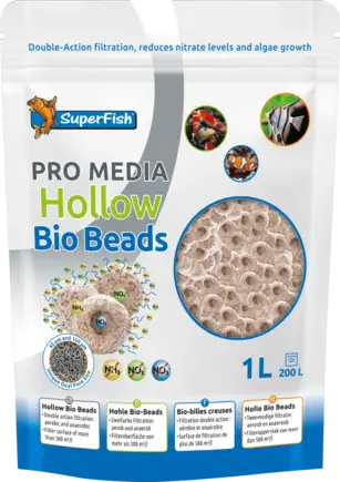 Наповнювач для фільтра SUPERFISH BIO BEAD MEDIA 1000 ML (A8040655)