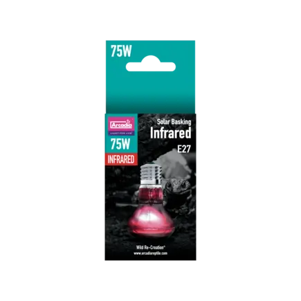 ARCADIA INFRARED BASKING SPOT 75 WATT (R2100175) інфрачервона лампа для рептилій