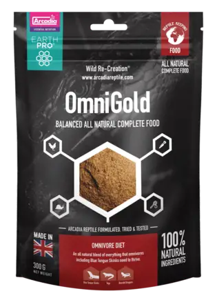ARCADIA EARTH PRO OMNI GOLD 300 GRAM (R9100105) корм для всеїдних тварин