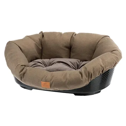 Ferplast SOFA' 8 TWEED BROWN Місце д/собаки пластик+чохол