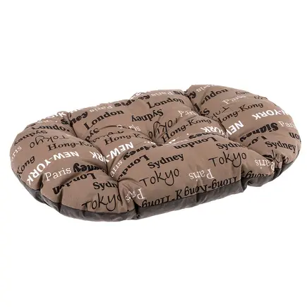 Ferplast RELAX 66/6C CITIES BROWN Подушка, бавовна