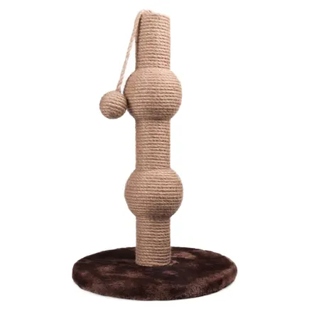 Flamingo Scratch Tree Curvy ФЛАМІНГО КЕВІ стовпчик кігтеточка для котів 30х30х49 см
