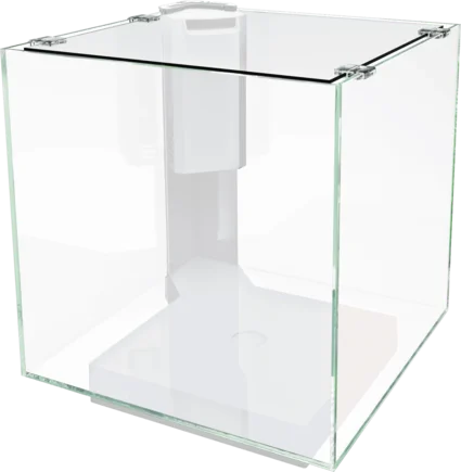 Акваріум скляний з підставкою білий SF QUBIQ 15 WHITE EMPTY TANK + BASE (A4050739)