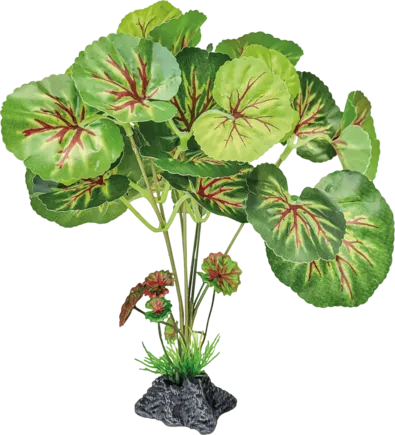 REPTO PLANT STANDING ROUND LEAVES (R5100460) Штучна рослина для тераріума