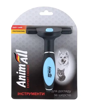 ТМ AnimAll Groom дешеддер L Блакитний, MG9720