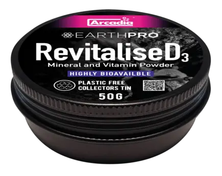 ARCADIA EARTHPRO REVITALISED3 50 GRAM (R9100053) суміш мінералів та вітамінів для тераріума