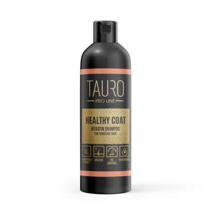 Шампунь з кератином для собак і котів всіх порід Healthy Coat Keratin Shampoo 250 мл