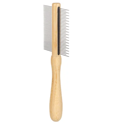 Flamingo 523068 Гребінець BAMBOO двосторонній для собак,