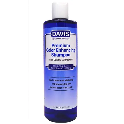 Davis Premium Color Enhancing Shampoo ДЕВІС ПОСИЛЕННЯ КОЛЬОРУ шампунь для собак і котів, концентрат 0,355 л