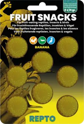 REPTO FRUIT SNACKS BANANA (R5100505) фруктові снеки
