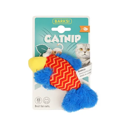 Іграшка для Котів Barksi Catnip Рибка із запахом котячої м'яти 13 см