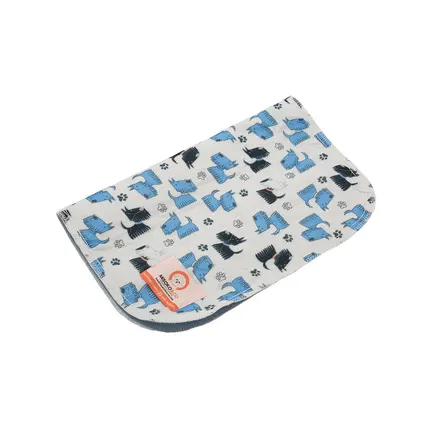 Misoko&Co Багаторазова пелюшка для собак 80x140 см (з блакитними цуценятами)