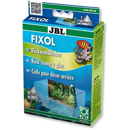 JBL FIXOL Клей для акваріумних і тераріумних плівкових фонів, 50мл