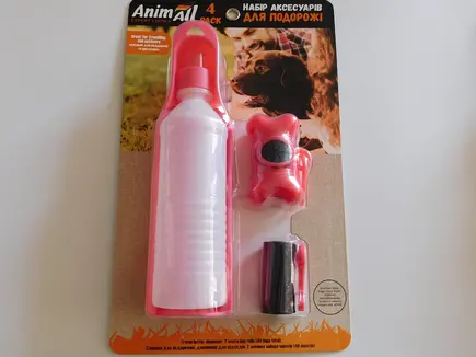 Набір для прогулянок AnimAll, рожевий