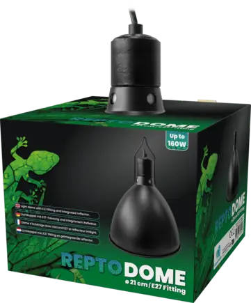 REPTO DOME E27 FITTING 21CM BLACK (R2300015) світильник для тераріума