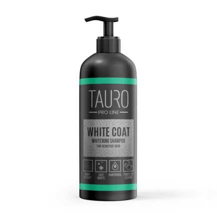 Відбілюючий шампунь для собак і котів з білою шерстю White Coat Whitening Shampoo 1000 мл